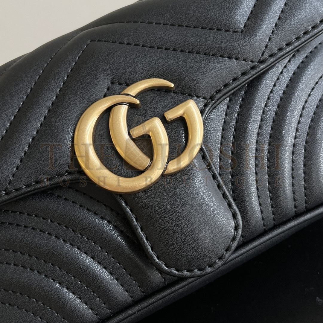 Gvc*1 GG Marmont Small Shoulder Bag 22x6x13cm 446744 Master Quality