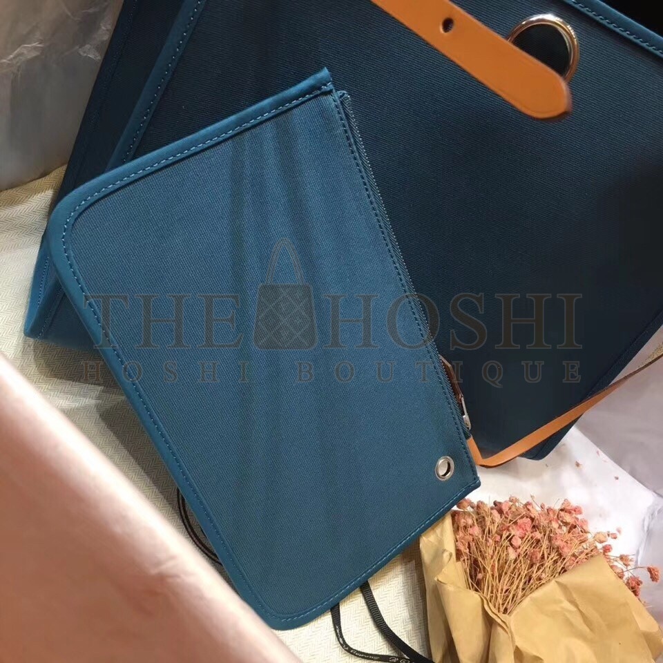 H**me5 Herbag Zip 31cm Bag In Brown And Blue Master Quality