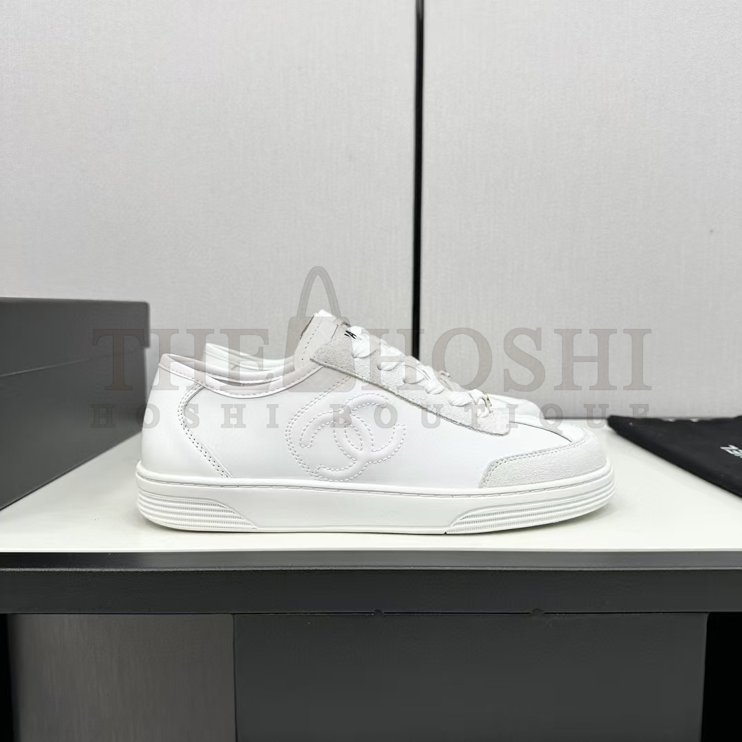 Ch**el Classic White Sneakers Master Quality