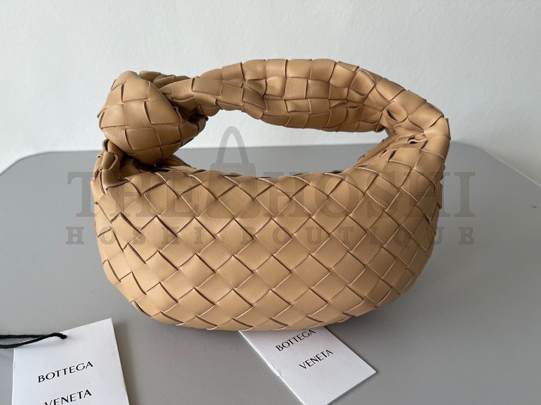 B0tt*ga Ven*ta BV Jodie Mini Bag In Almond Intrecciato Lambskin Master Quality