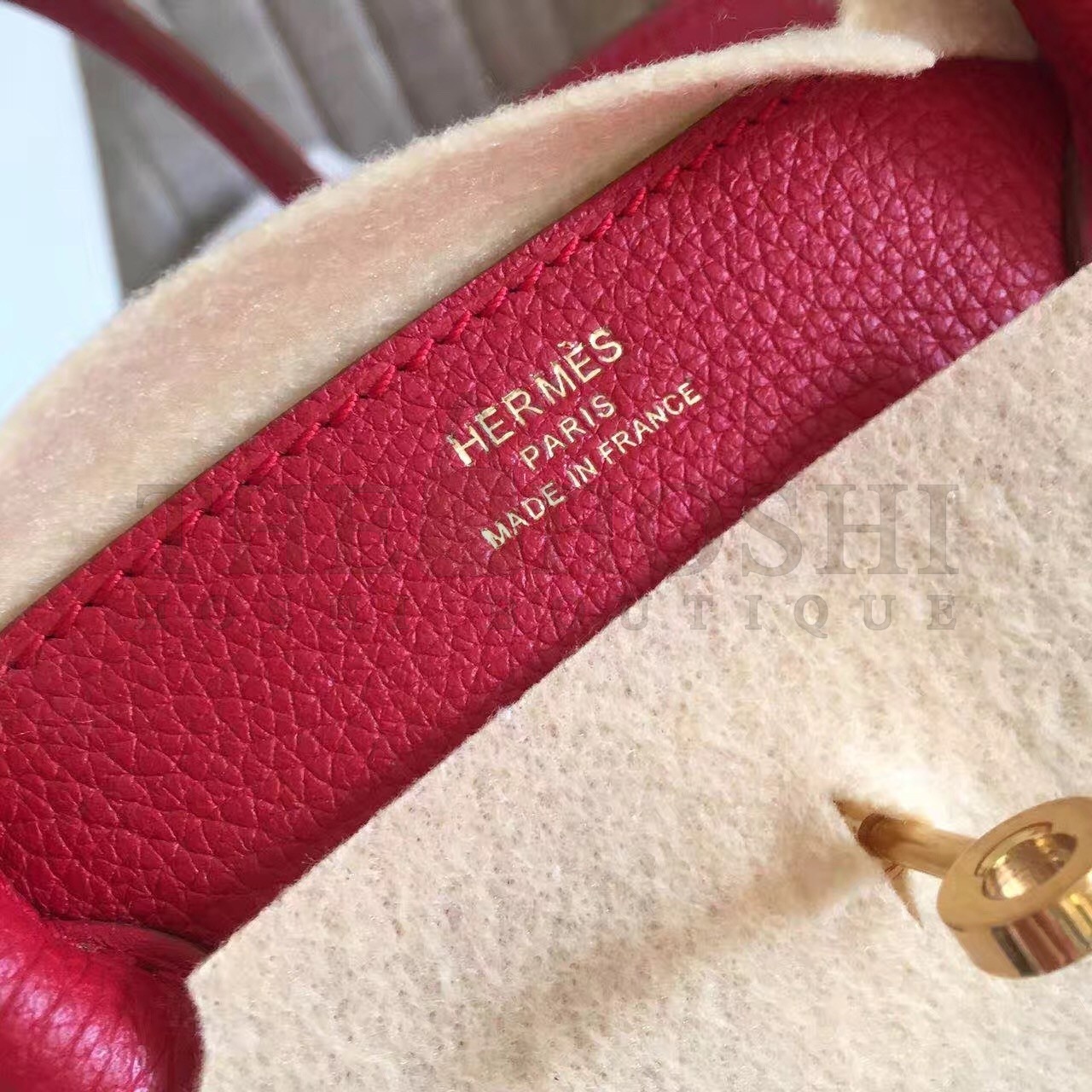 H**me5 Peach Birkin 35cm Clemence Handmade Bag Master Quality