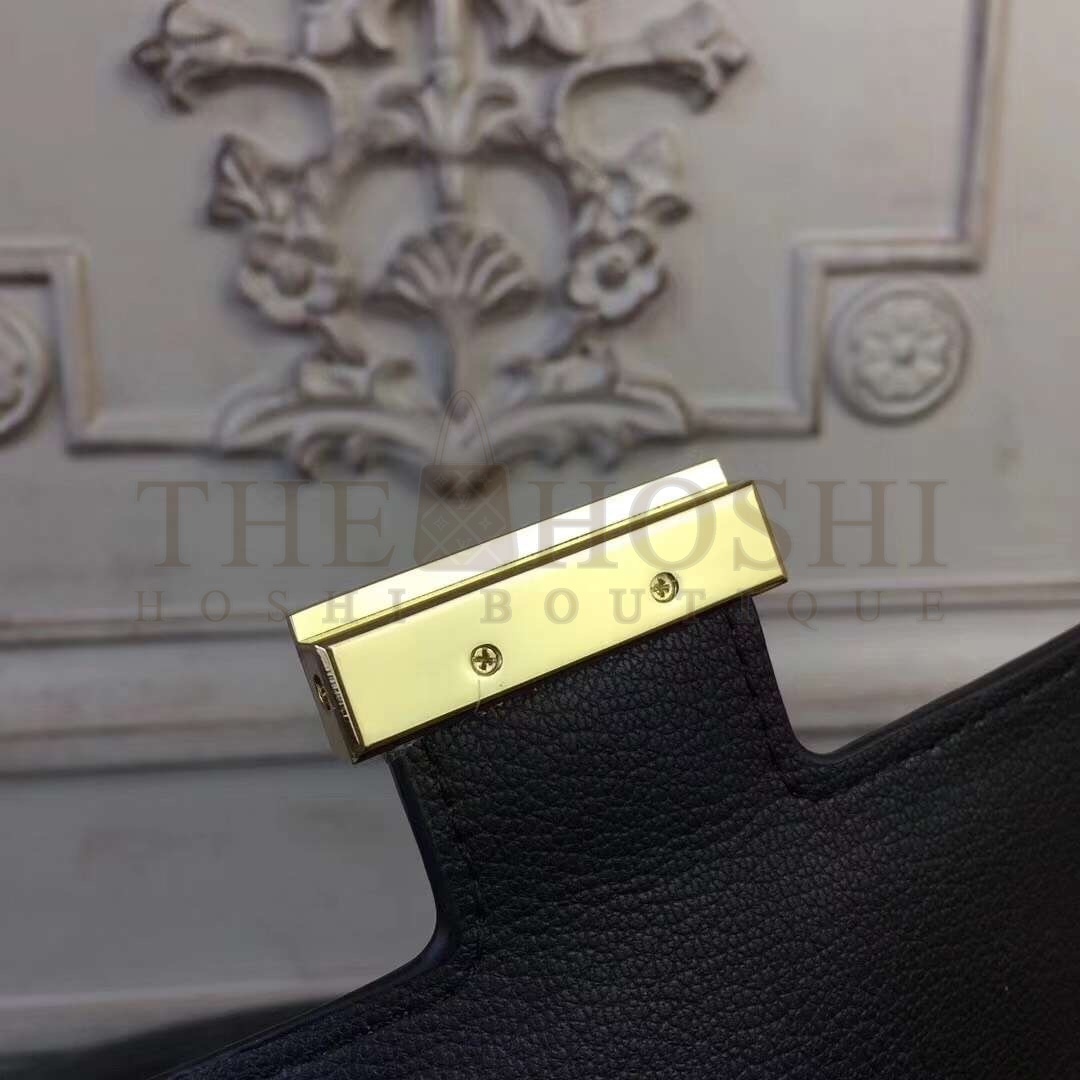 H**me5 Black Constance MM 24cm Crocodile Bag Master Quality