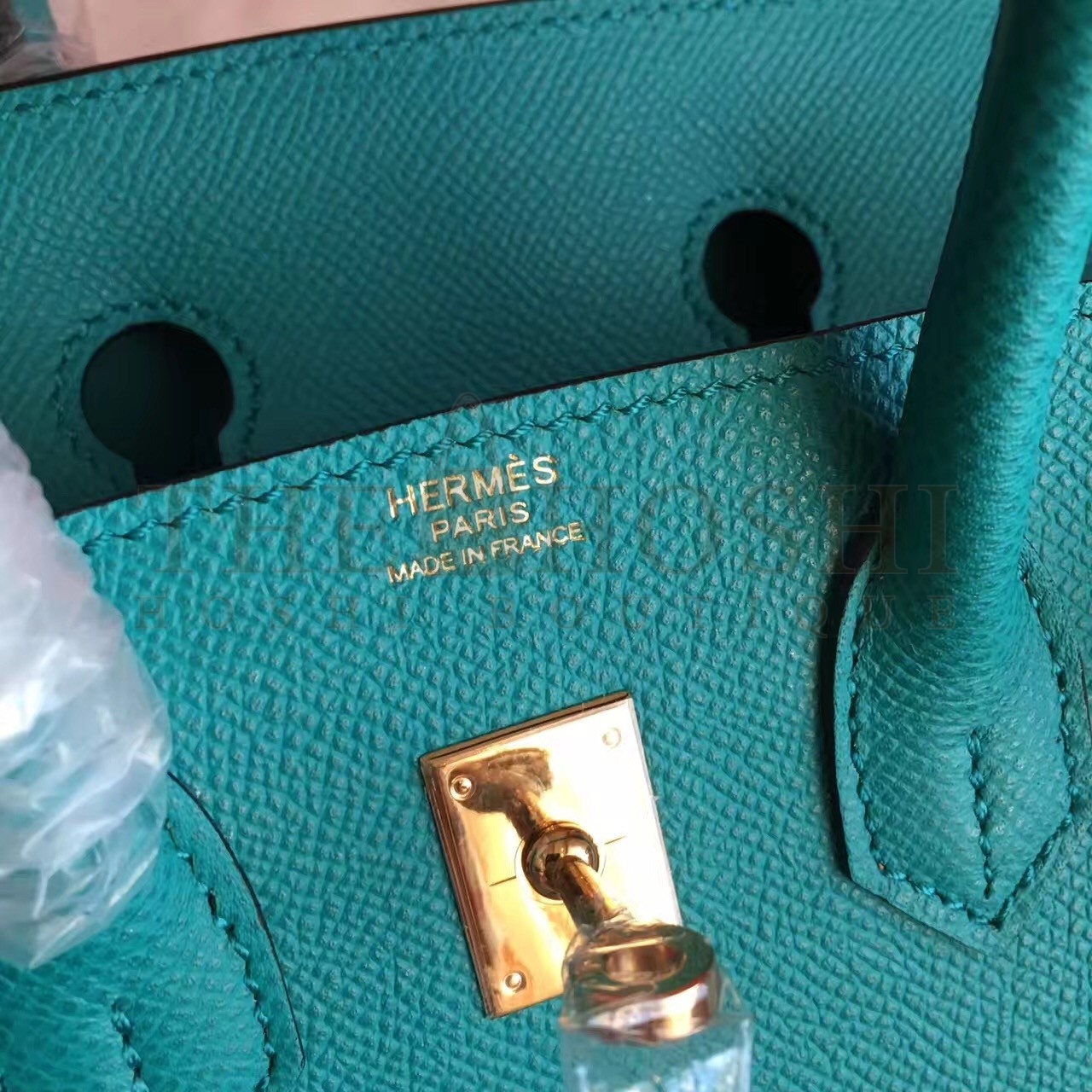 H**me5 Malachite Birkin 25cm Epsom Handmade Bag Master Quality