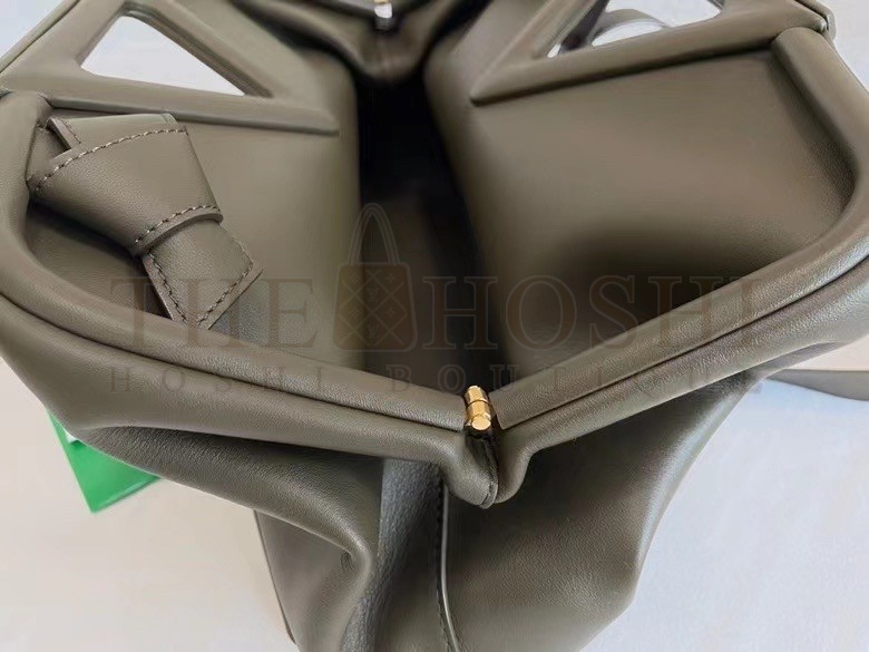 B0tt*ga Ven*ta Medium Point Top Handle Bag In Camping Leather Master Quality