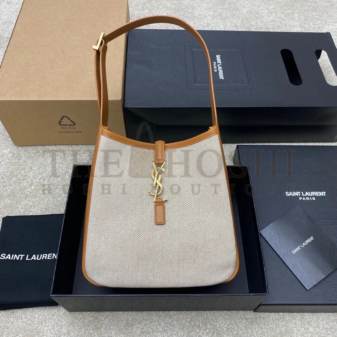 Sa1nt Lau*nt Le 5 A 7 Small Shoulder Bag in Canvas and Leather Master Quality