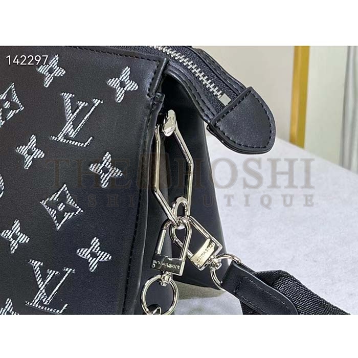L0vis Vvtt0n LV Women Coussin MM Handbag Black Gray Lambskin Master Quality