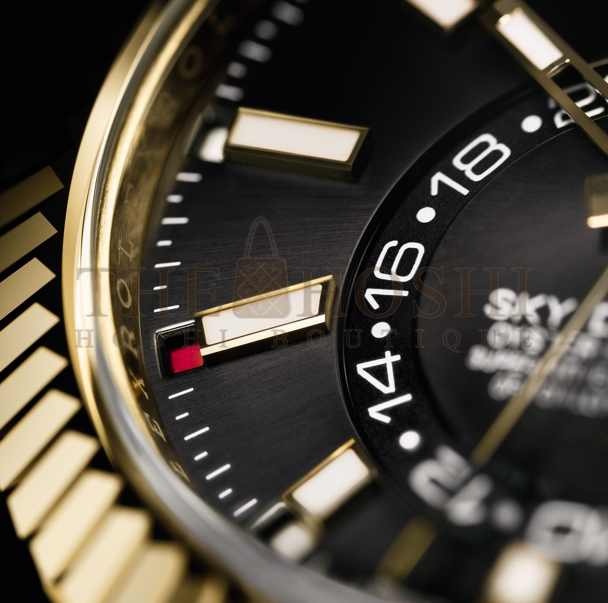 R01ex Sky-Dweller 18k Yellow Gold Men