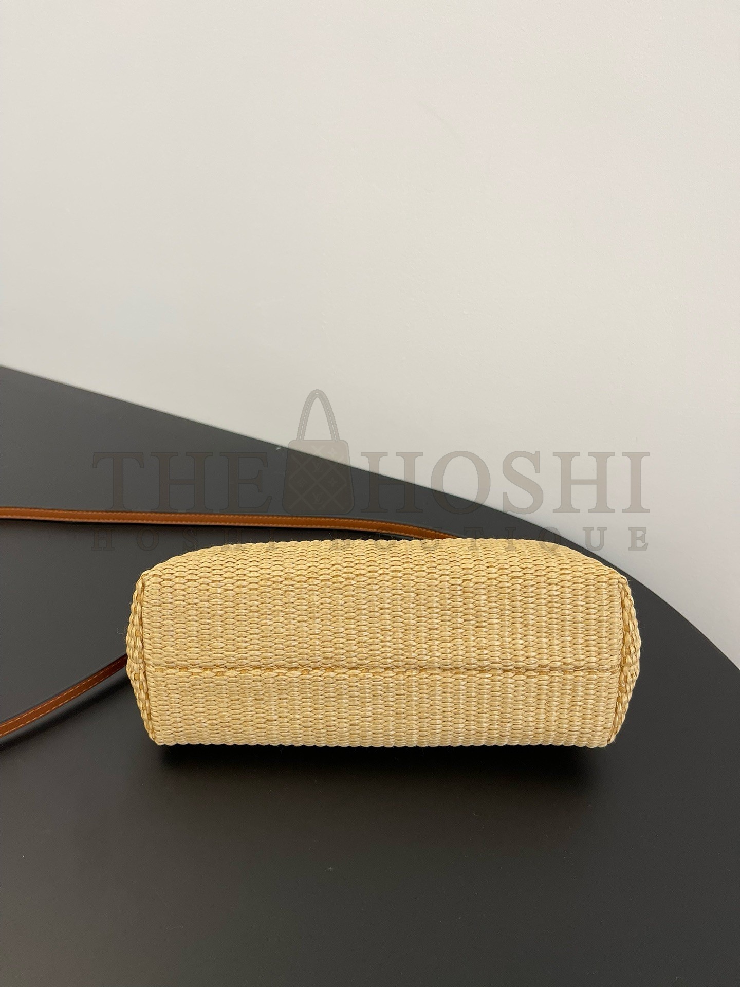 F**di First Small Bag in Natural Raffia Straw Master Quality