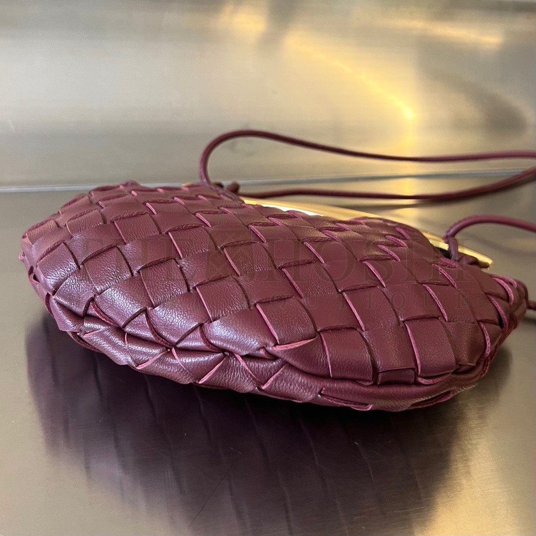 B0tt*ga Ven*ta Sardine Mini Bag In Barolo Intrecciato Lambskin Master Quality