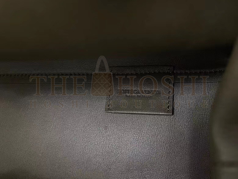 B0tt*ga Ven*ta Medium Point Top Handle Bag In Camping Leather Master Quality