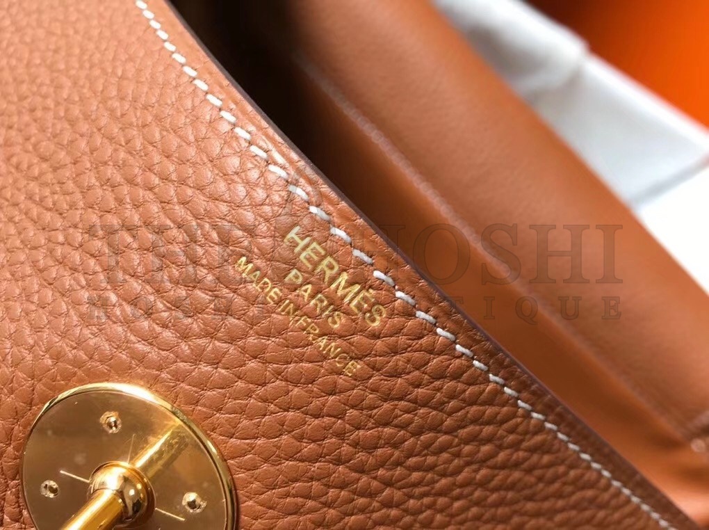 H**me5 Lindy 26cm Bag In Gold Clemence With GHW Master Quality