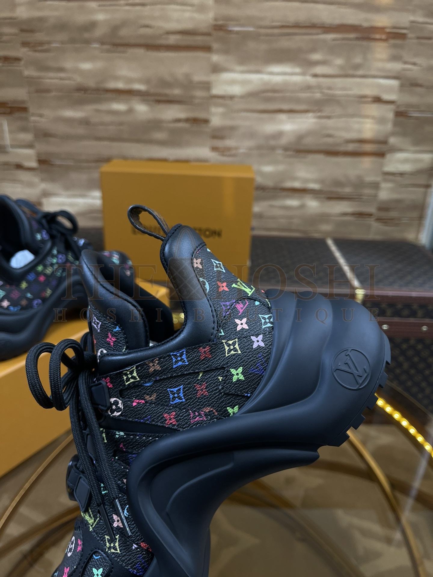 L0vis Vvtt0n LV x Takashi Murakami Archlight Sneakers  Multicolor Monogram 5.5cm Heel Master Quality