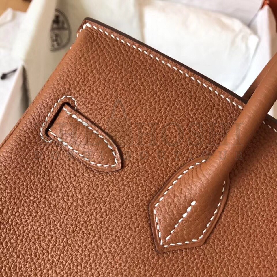 H**me5 Gold Birkin 30cm Clemence Handmade Bag Master Quality