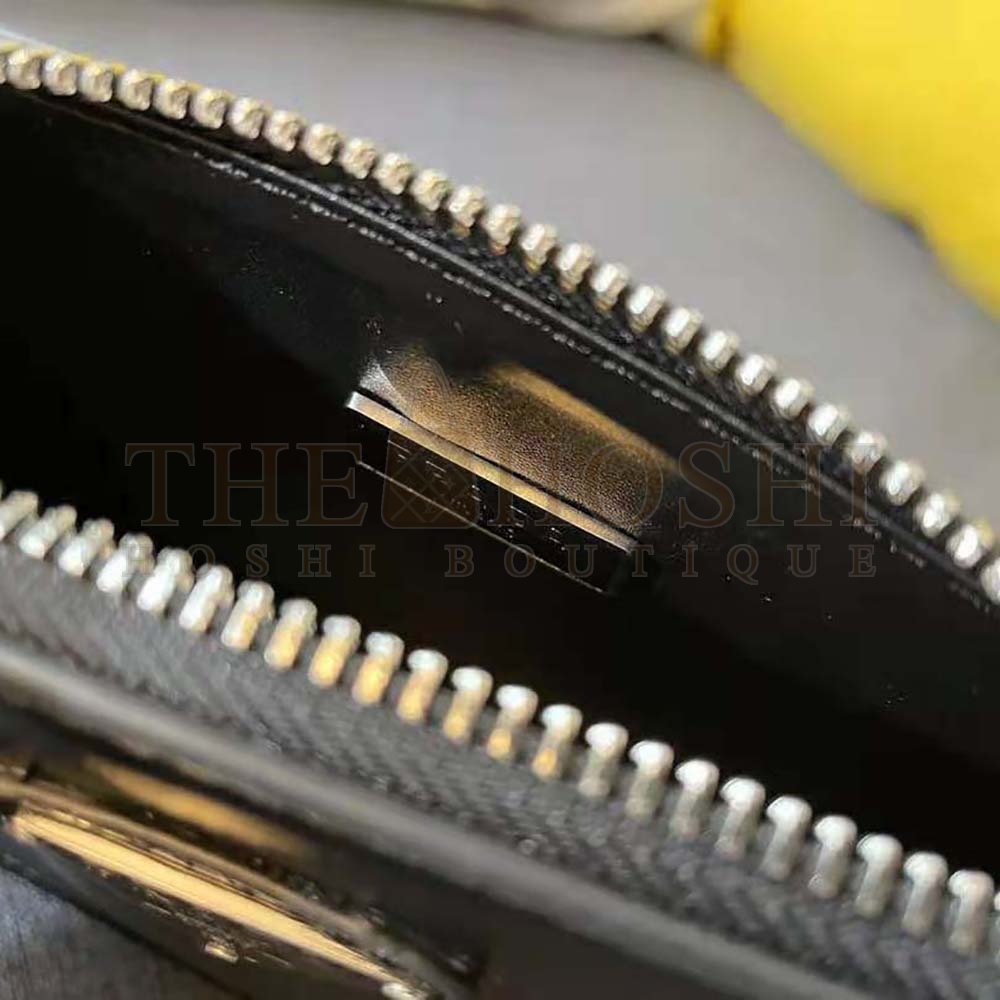 Pra*a Women Brushed Leather Mini-Bag-Black Master Quality