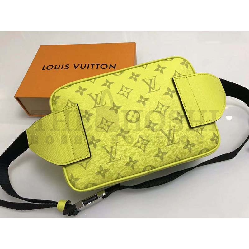 L0vis Vvtt0n LV Men Outdoor Bumbag in Monogram Canvas-Lime Master Quality