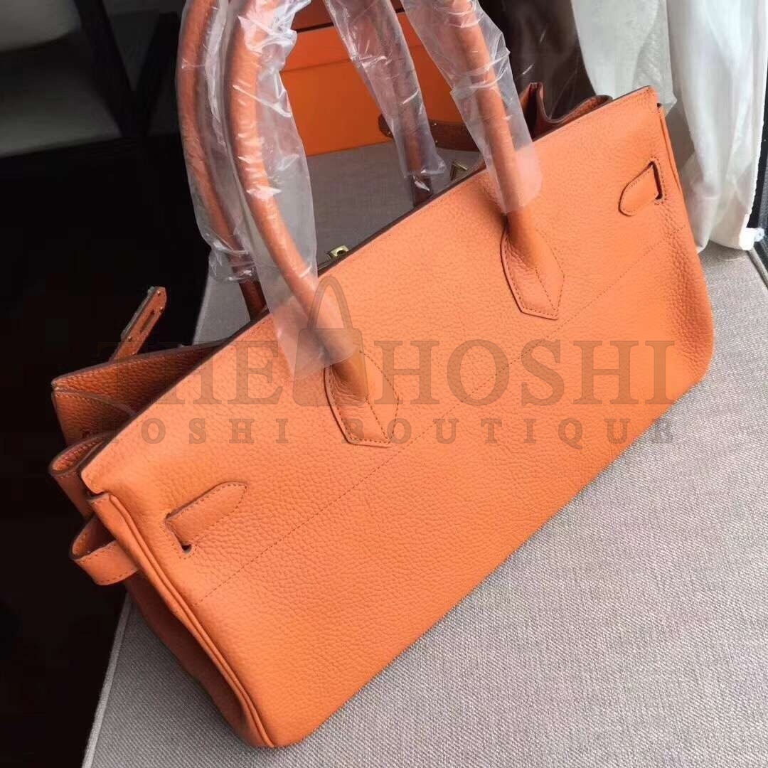 H**me5 Orange JPG Birkin 42cm Shoulder Bag Master Quality