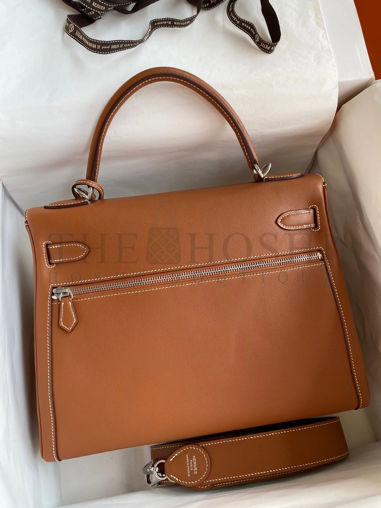 H**me5 Kelly Lakis 32 Handmade Bag In Gold Swift Calfskin Master Quality