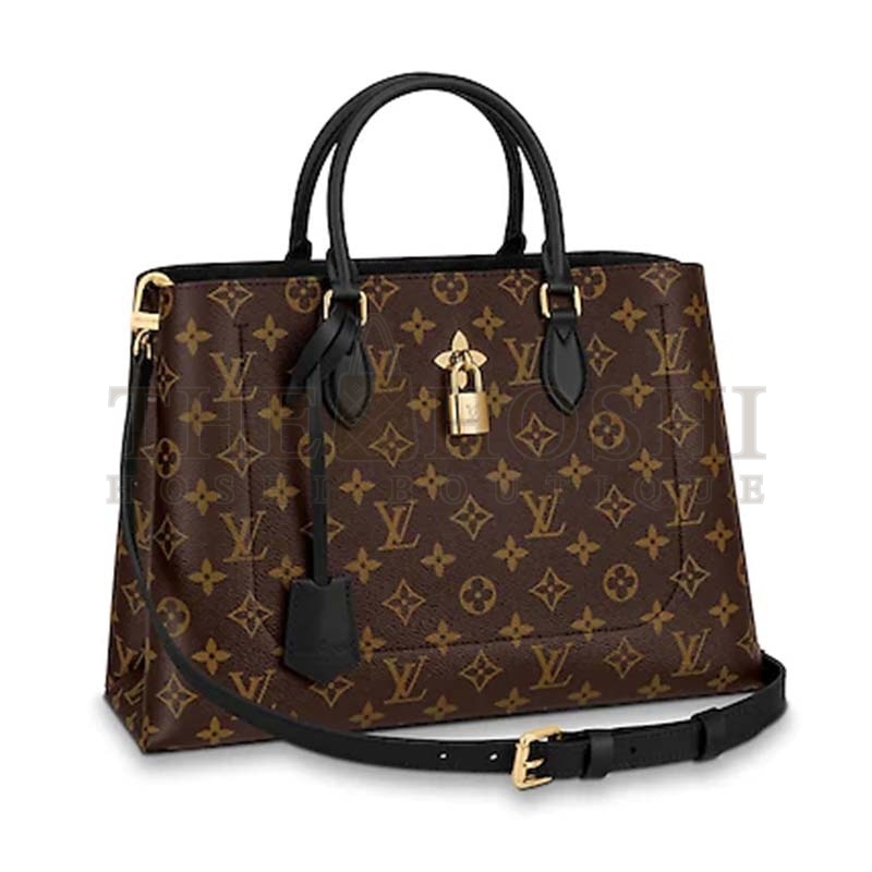 L0vis Vvtt0n LV Women Flower Tote Monogram Coated Canvas Master Quality