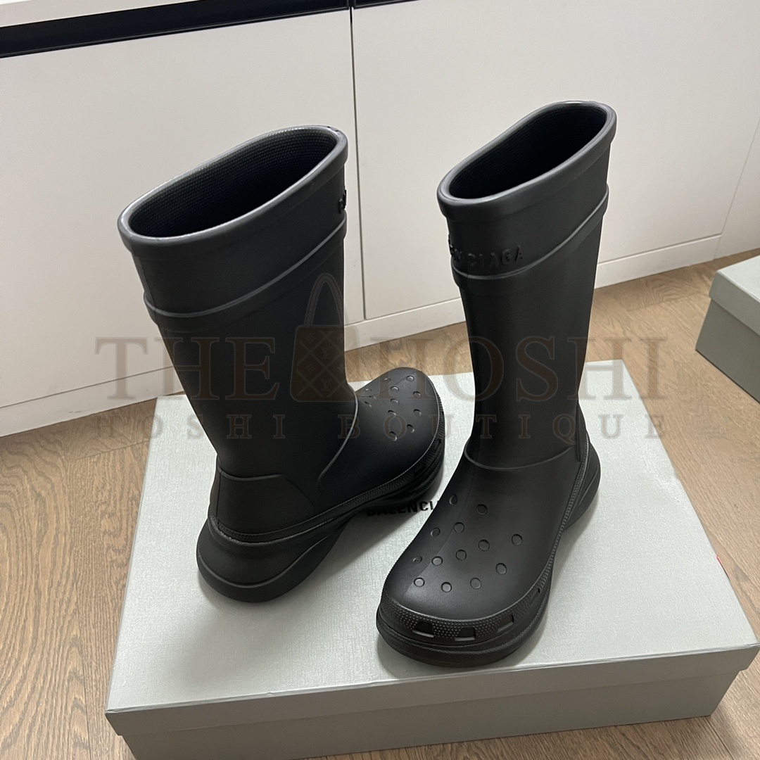 Ba1en*iaga x Cr0c5 boots Bottom thickness: 6cm Tube height: 28cm  size: 35-45 Master Quality