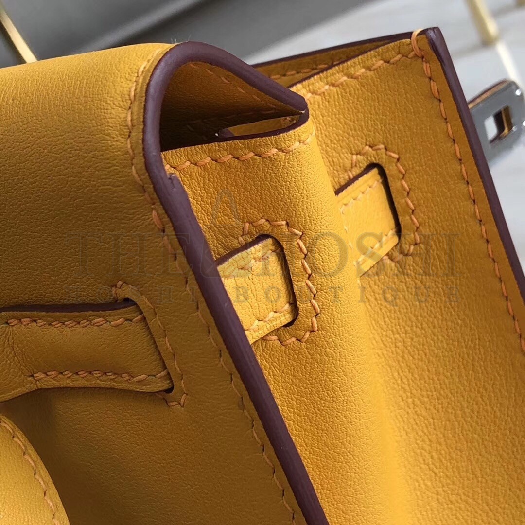 H**me5 Yellow Swift Kelly Danse Bag Master Quality