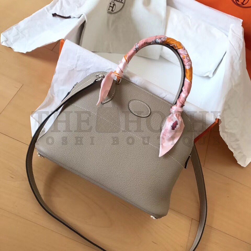 H**me5 Tourterelle Clemence Bolide 27cm Handmade Bag Master Quality