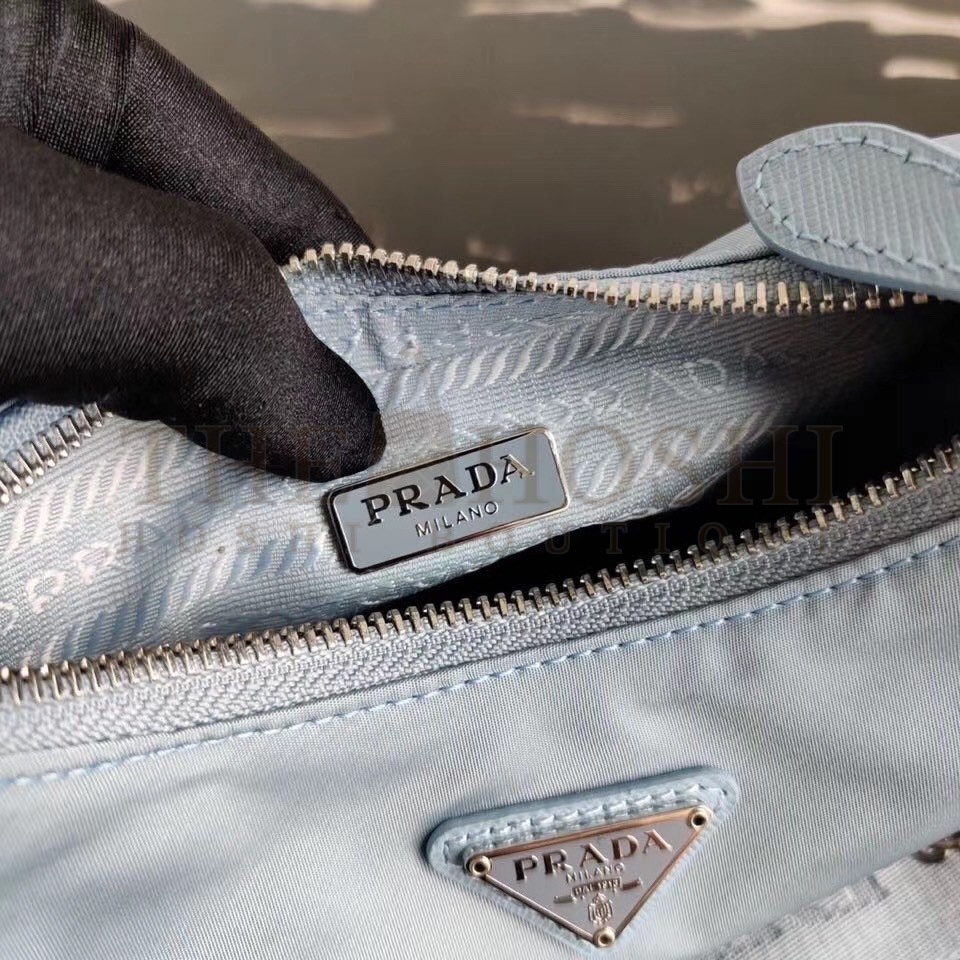 Pra*a Blue Nylon Re-Edition 2005 Shoulder Bag Master Quality