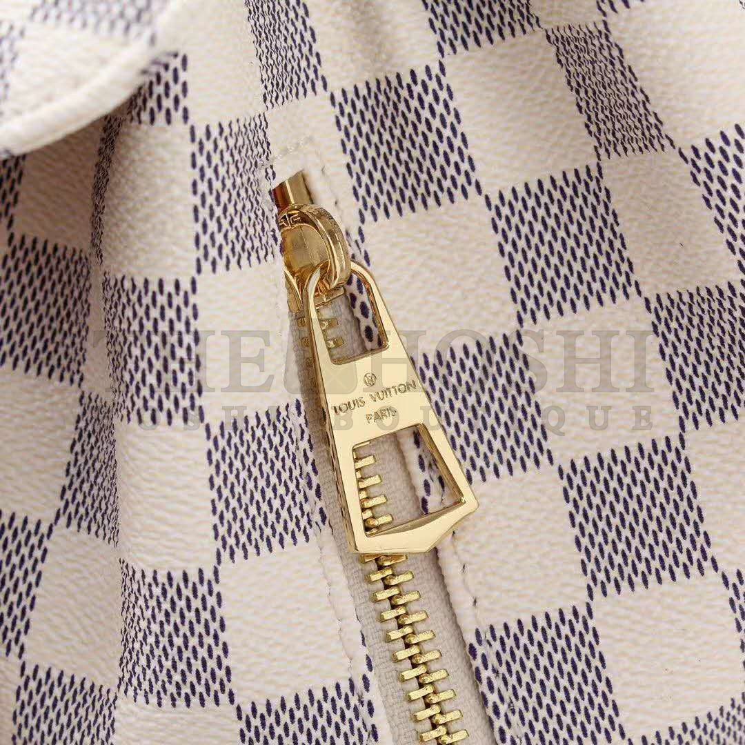 L0vis Vvtt0n LV Women Sperone BB Backpack in Damier Azur Canvas-Beige Master Quality