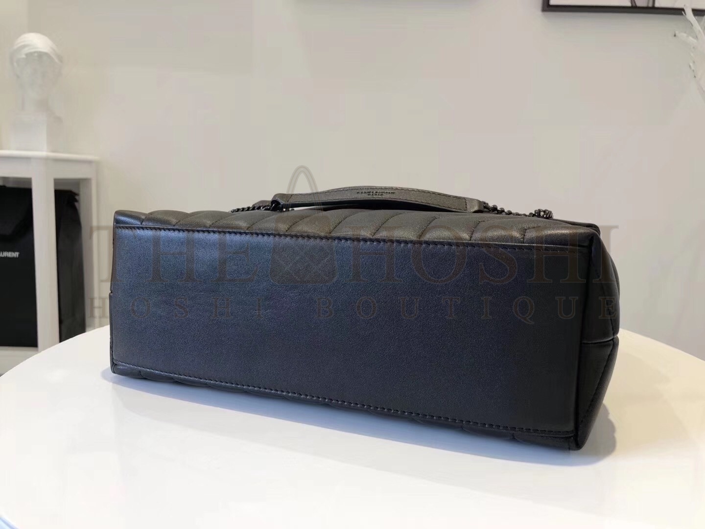 Sa1nt Lau*nt So Black Loulou Medium Shoulder Bag Master Quality