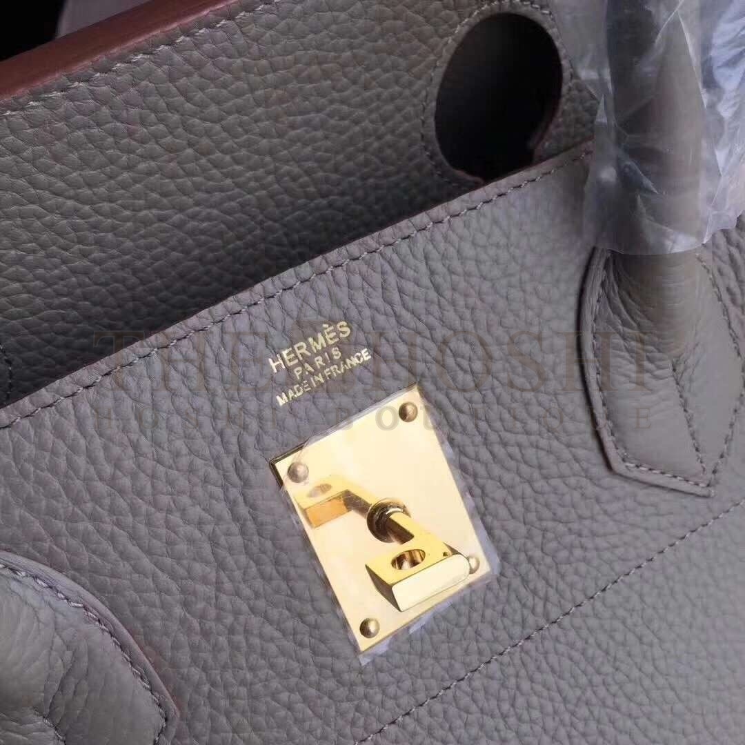 H**me5 Grey JPG Birkin 42cm Shoulder Bag Master Quality