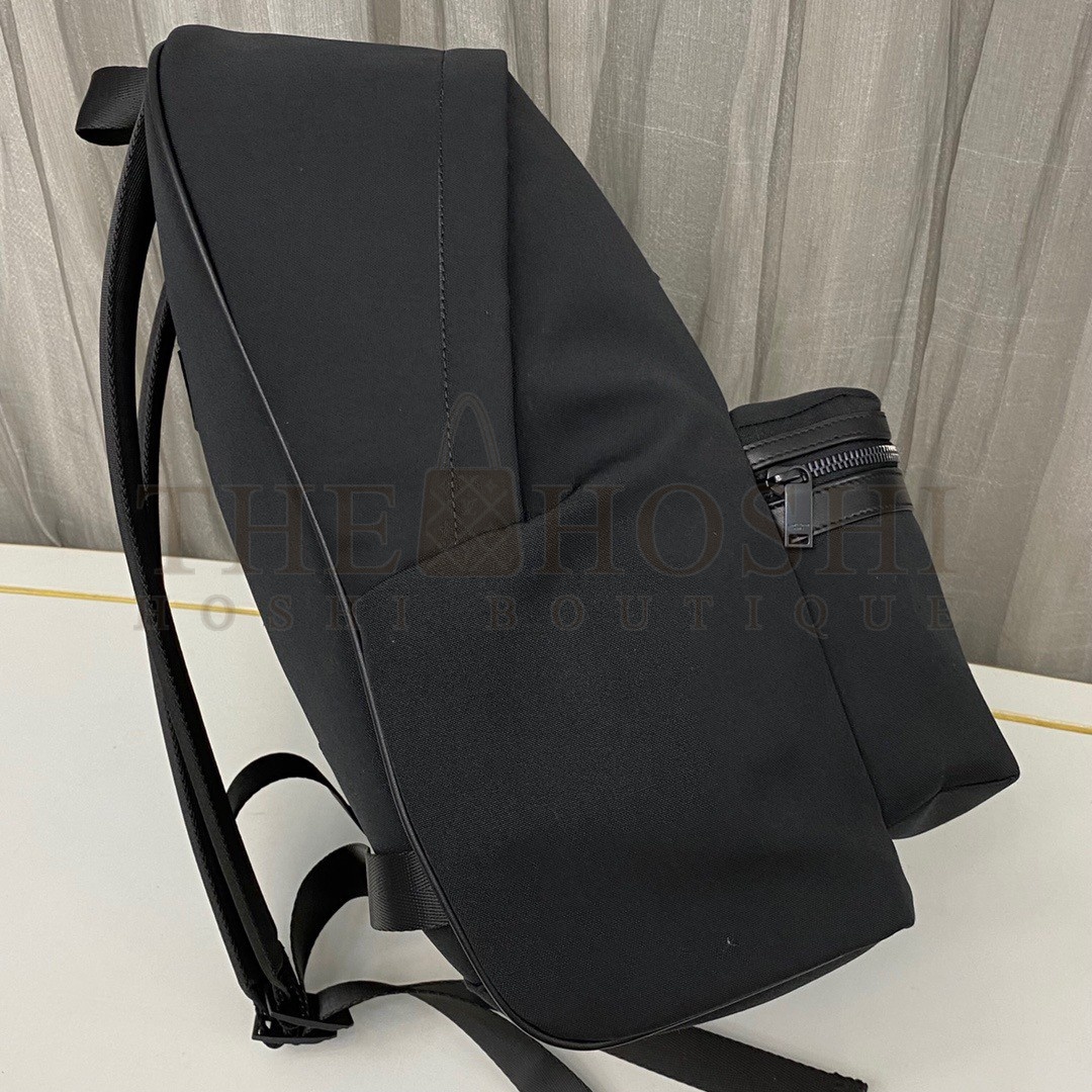 Sa1nt Lau*nt City Backpacks In Black Canvas Master Quality