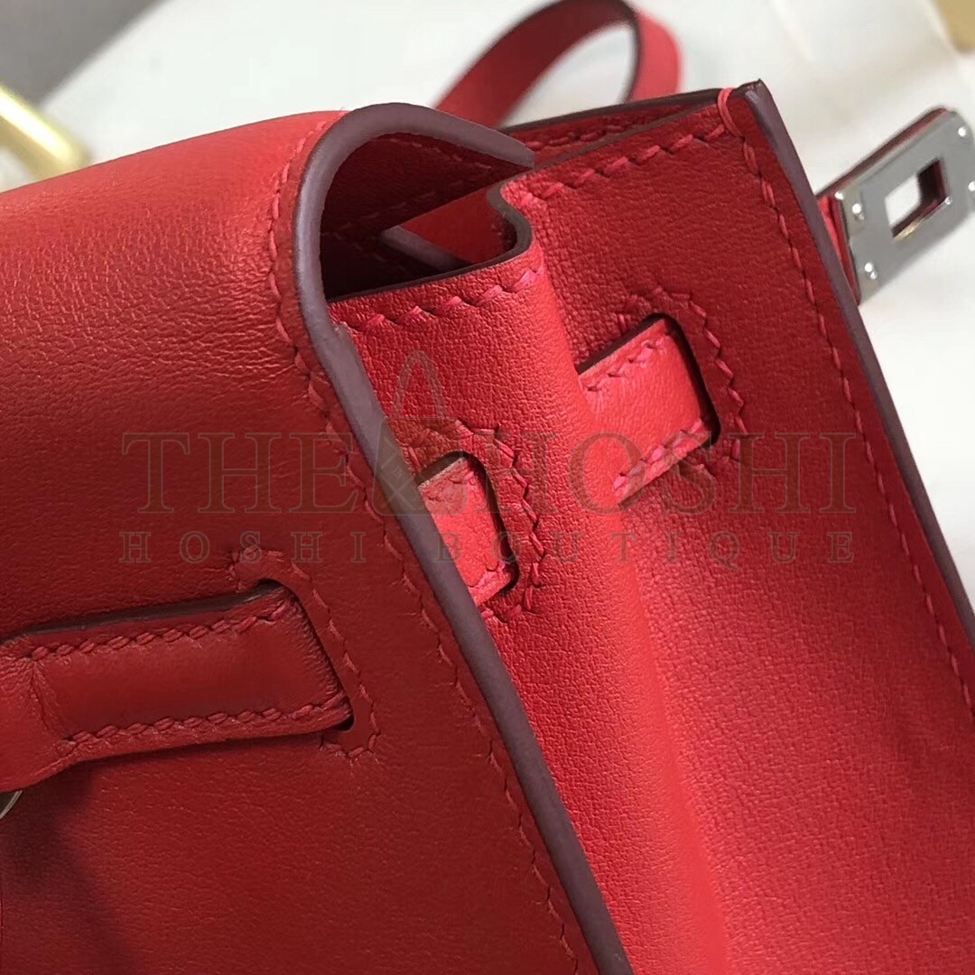 H**me5 Red Swift Kelly Danse Bag Master Quality