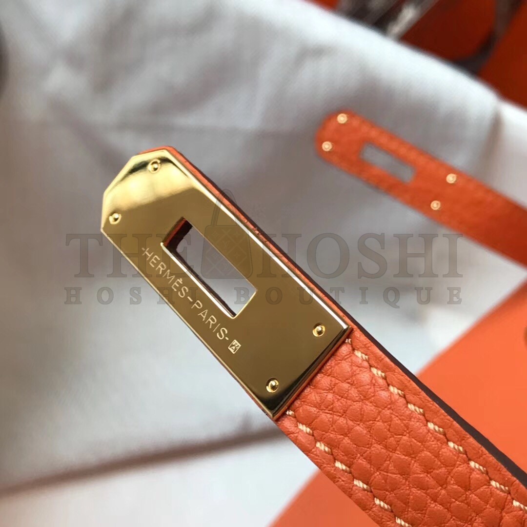 H**me5 Orange Clemence Kelly 32cm Retourne Bag Master Quality