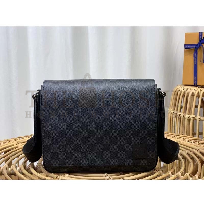 L0vis Vvtt0n LV Men District PM Bag Damier Graphite Coated Canvas Master Quality