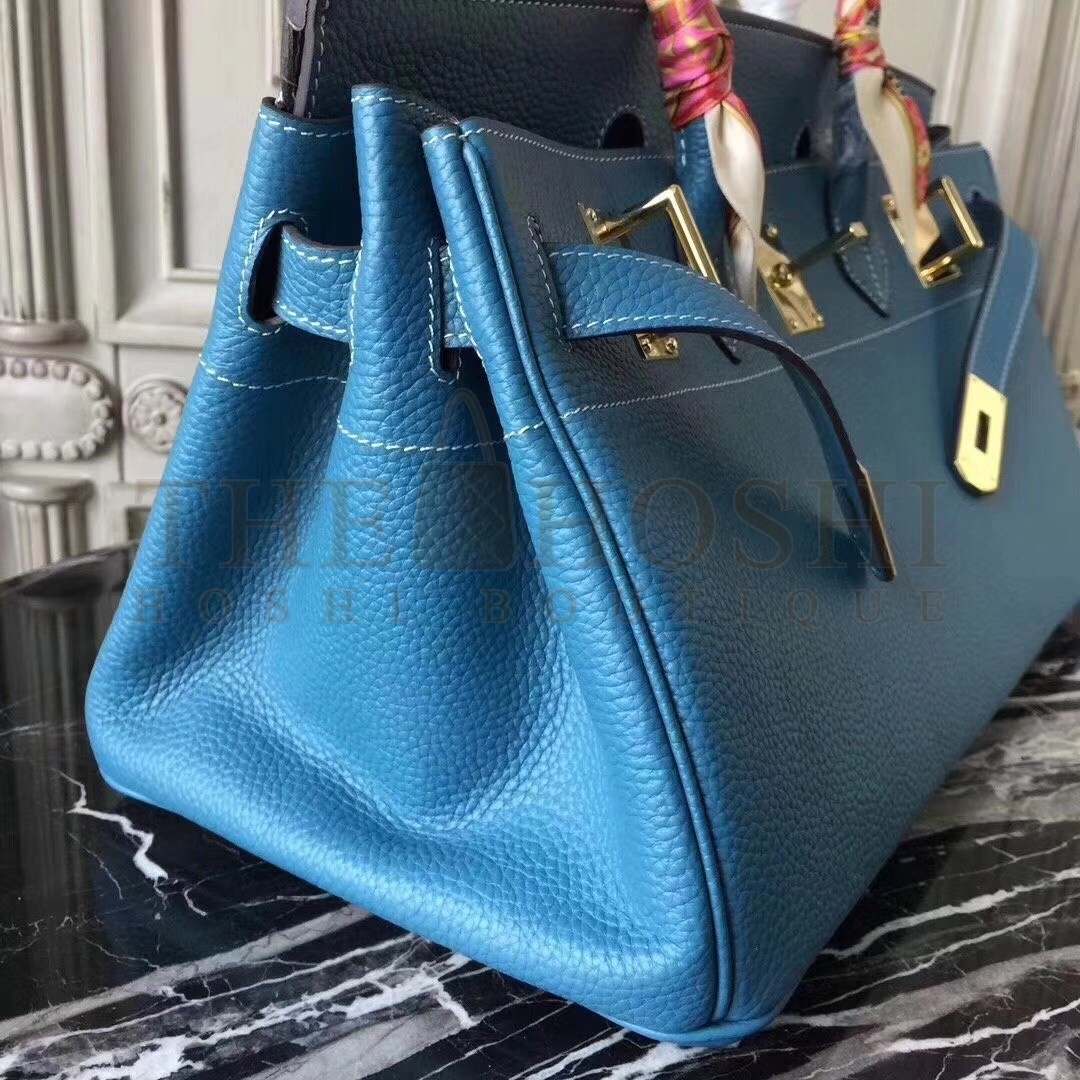 H**me5 Blue JPG Birkin 42cm Shoulder Bag Master Quality