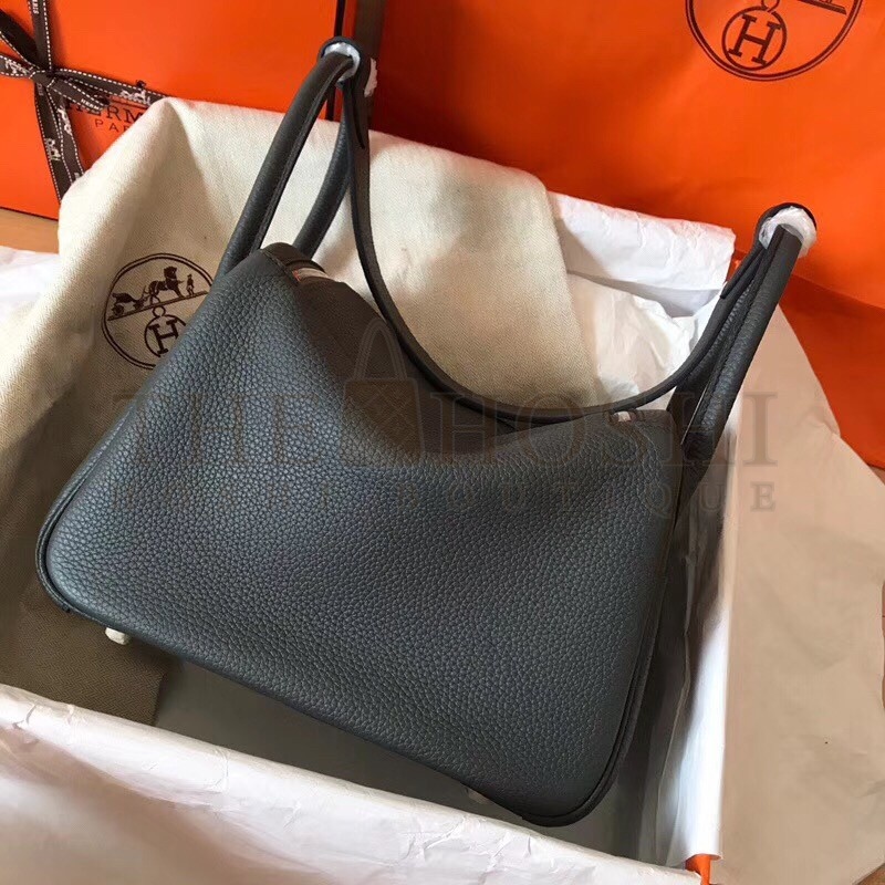 H**me5 Ardoise Lindy 26cm Clemence Handmade Bag Master Quality