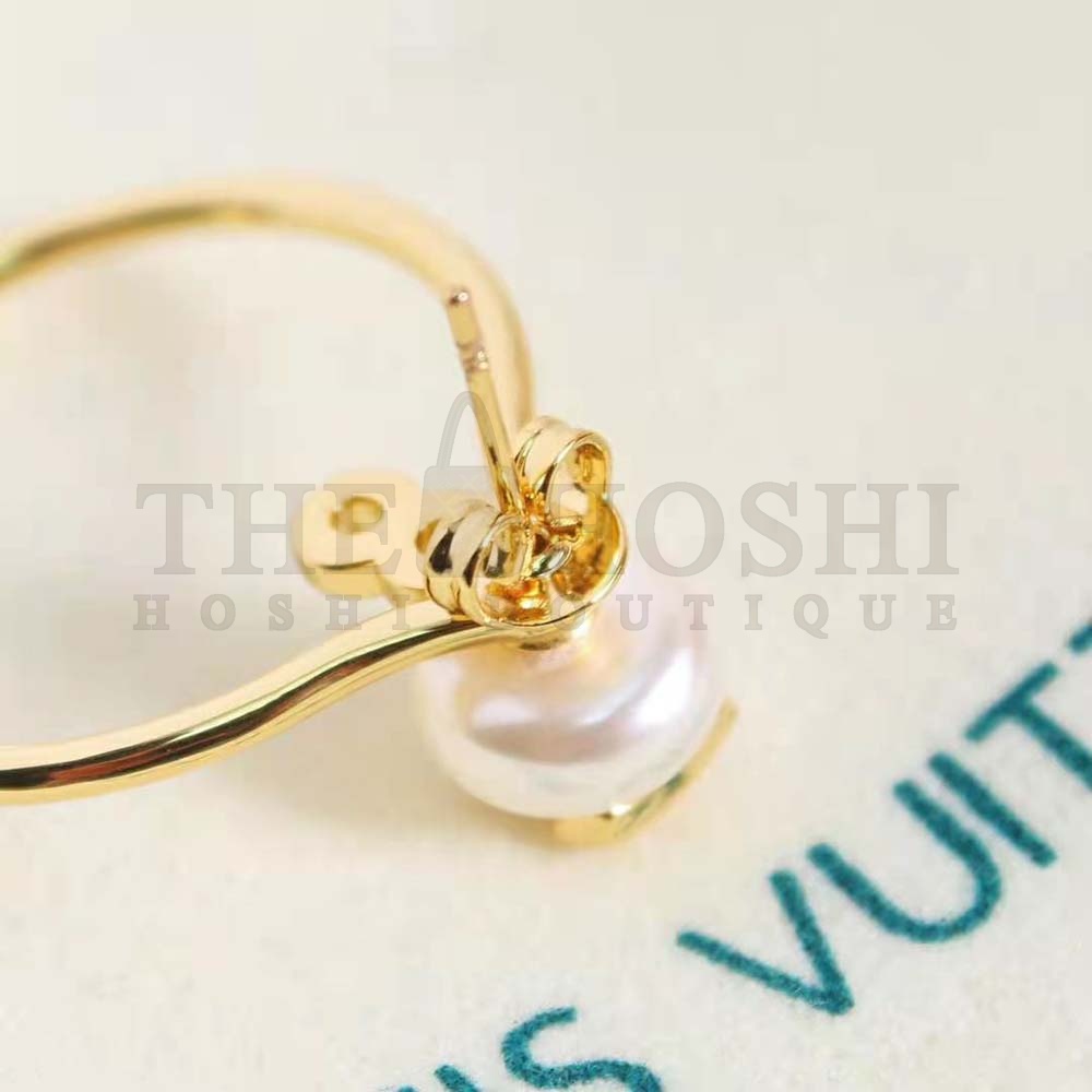 L0vis Vvtt0n Women LV Eclipse Pearls Earrings Master Quality