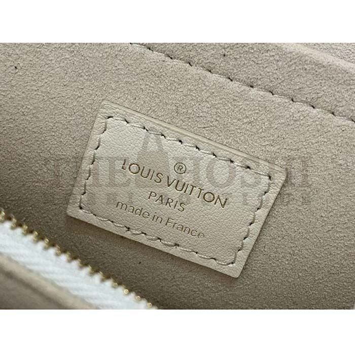 L0vis Vvtt0n LV Women Hold Me Top-Handle Bag Beige Smooth Cowhide Leather Master Quality