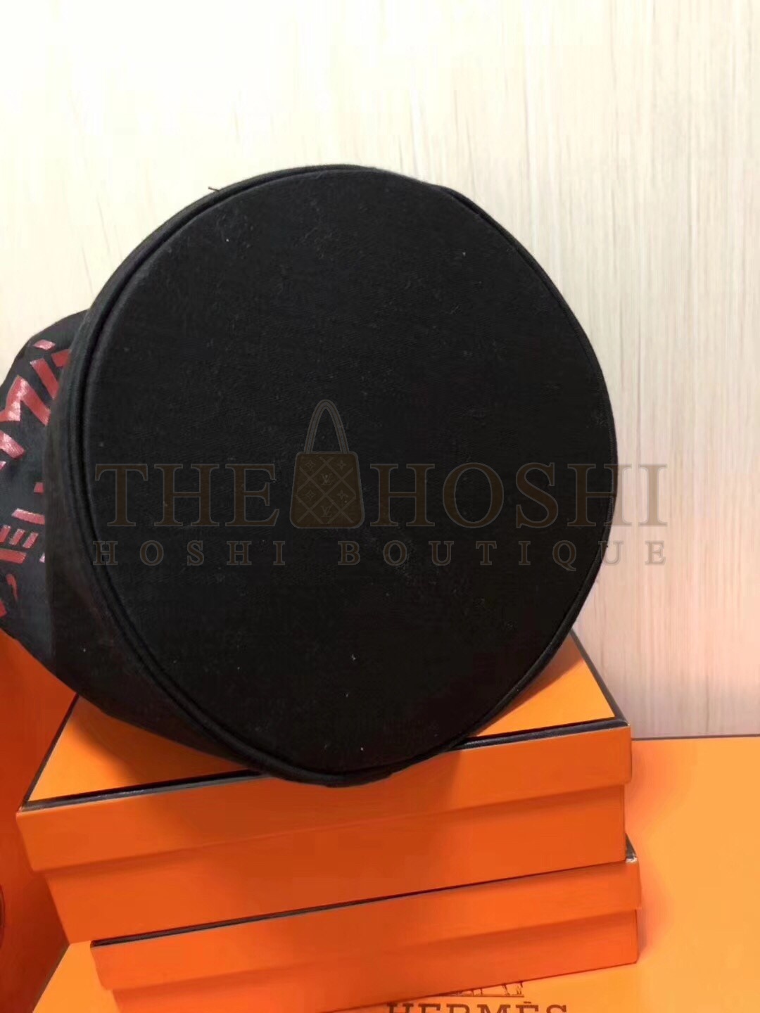 H**me5 Grooming Bucket Bag In Black Canvas Master Quality