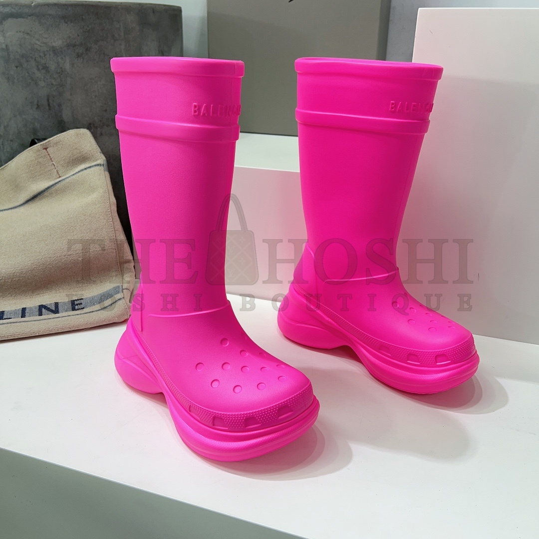 Ba1en*iaga x Cr0c5 boots Bottom thickness: 6cm Tube height: 28cm  size: 35-45 Master Quality