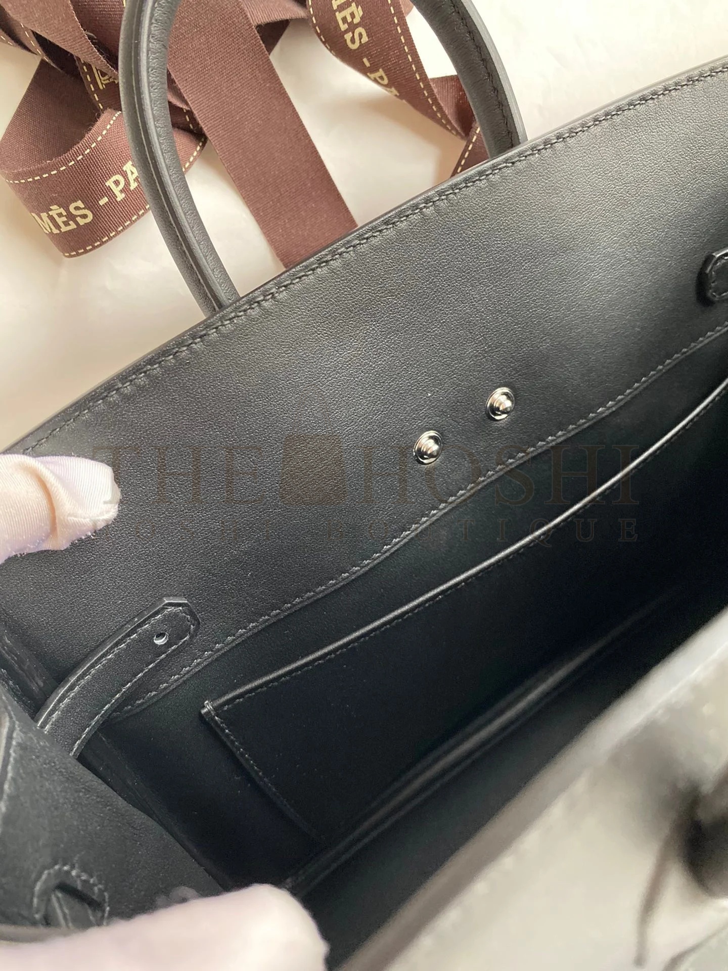 H**me5 Shadow Birkin 25 Limited Edition Bag In Black Swift Calfskin Master Quality