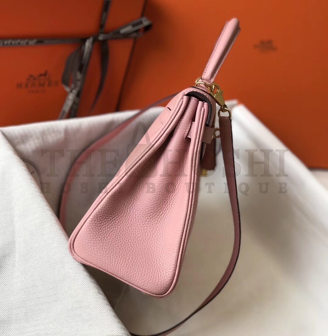 H**me5 Pink Clemence Kelly 28cm Bag Master Quality