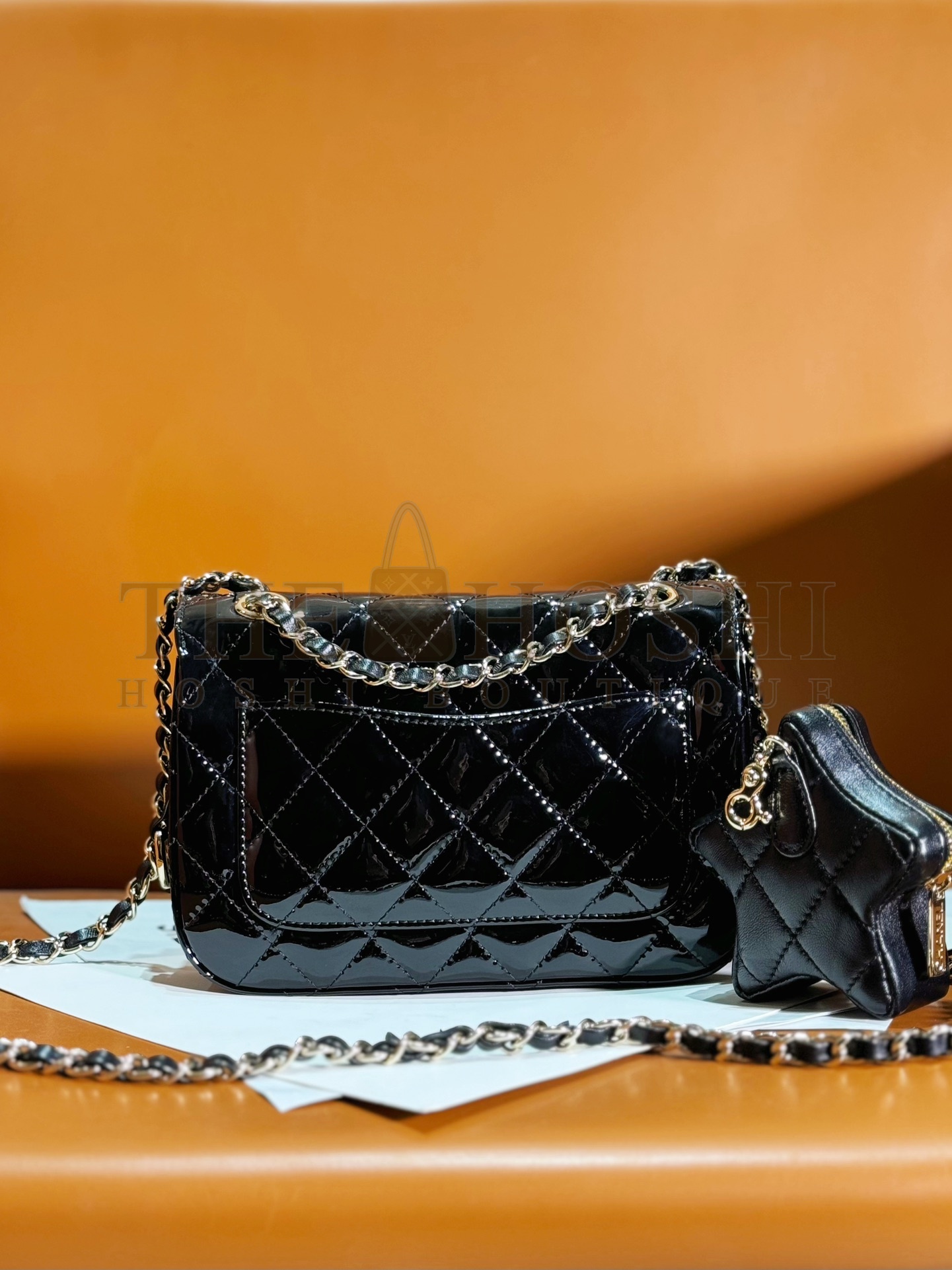 Ch**el 24C CF Star Flap Bag – Limited Spring/Summer Edition Size: 12.5 × 19 × 5 cm Model: AS4646 Master Quality