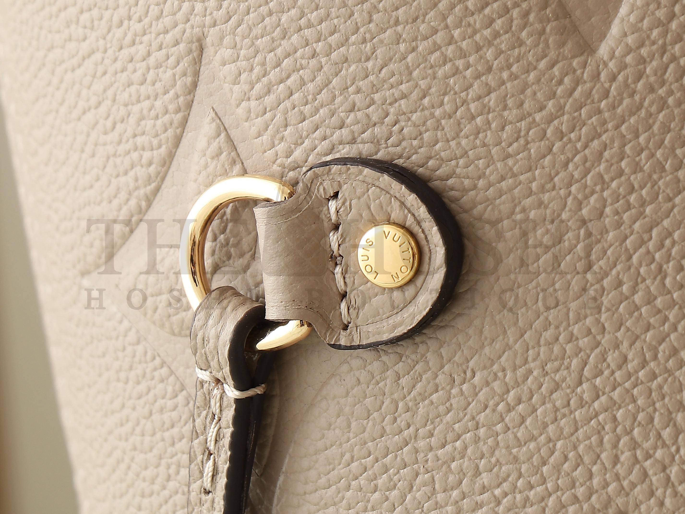 L0vis Vvtt0n LV Women Neverfull MM Tote Tourterelle Gray Embossed Cowhide Leather Master Quality