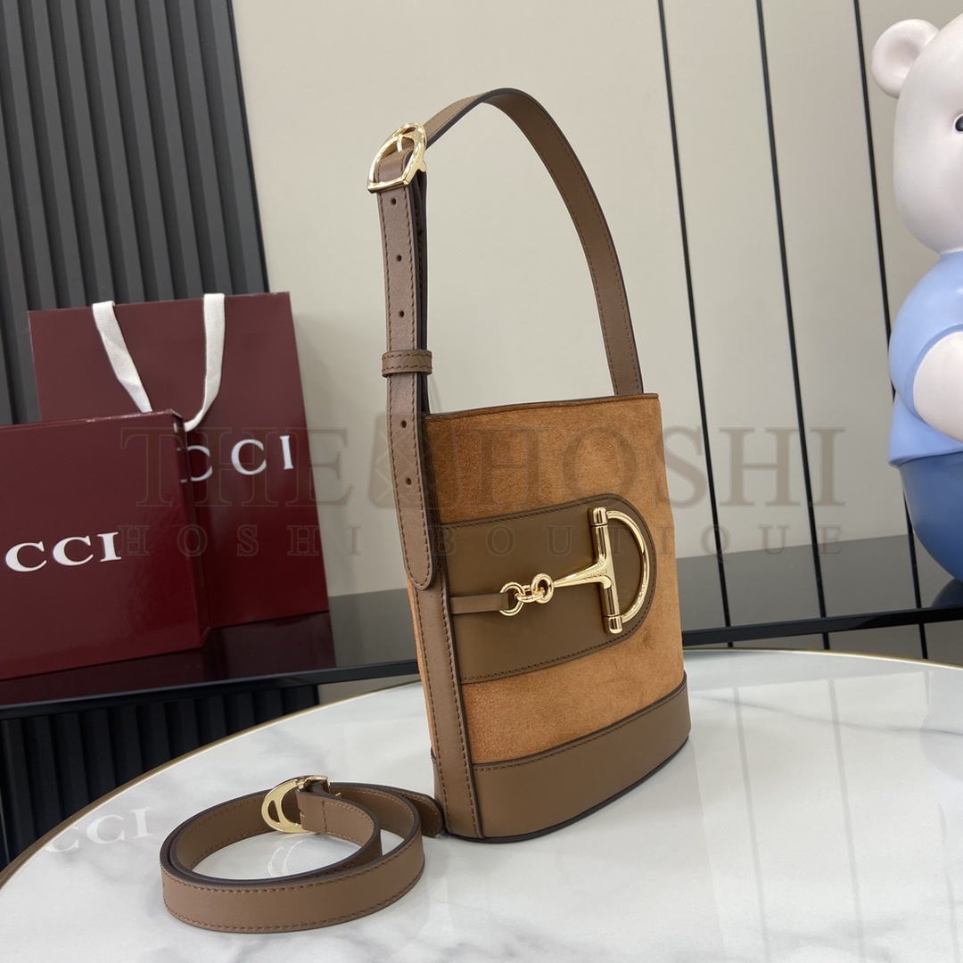 Gvc*1 GG 1973 Shoulder Bag Brown Calfskin 18.5x20x8.5cm/26cmx27.5cmx11.5cm 833655 Master Quality
