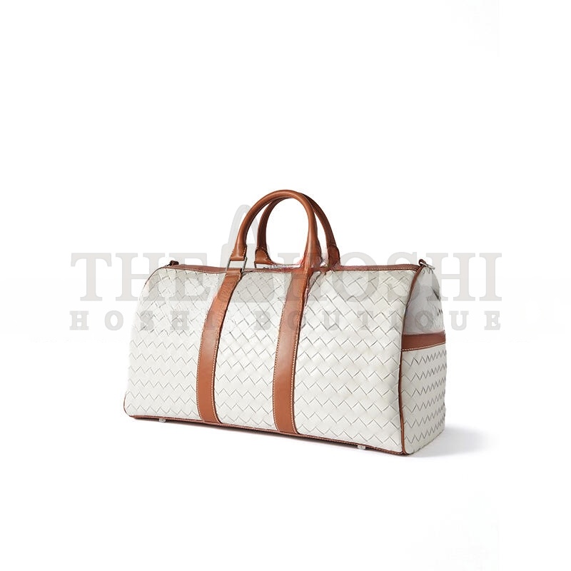 B0tt*ga Ven*ta INTRECCIATO LEATHER WEEKEND BAG (50*28*24cm) Master Quality