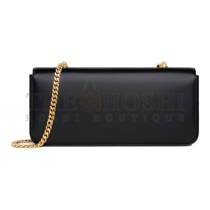 Ce1i*e CHAIN SHOULDER BAG IN TRIOMPHE CANVAS GLOSSY CALFSKIN 197413BF4.38NO (33*13*5cm) Master Quality