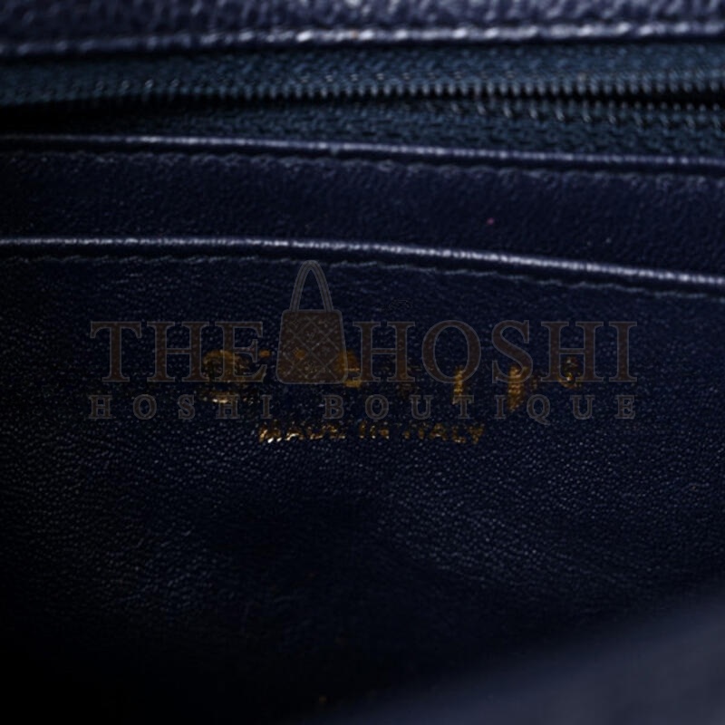 Ch**el CAVIAR QUILTED MINI FLAP NAVY 1029749 (20*11*6cm) Master Quality
