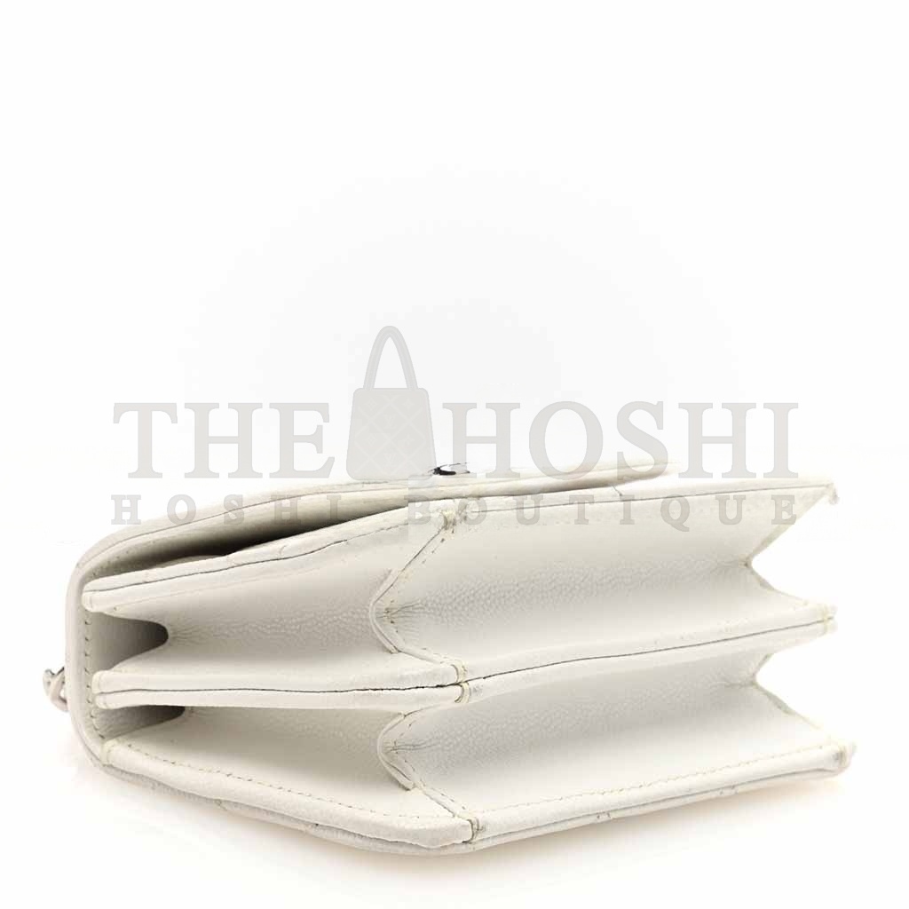 Ch**el CAVIAR QUILTED PICK ME UP CLUTCH WITH CHAIN (13*9.5*6cm) Master Quality