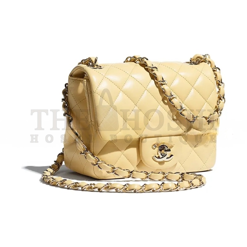 Ch**el CLASSIC FLAP CF LAMBSKIN SHOULDER BAG CROSSBODY BAG A35200 (17*13.5*8cm) Master Quality