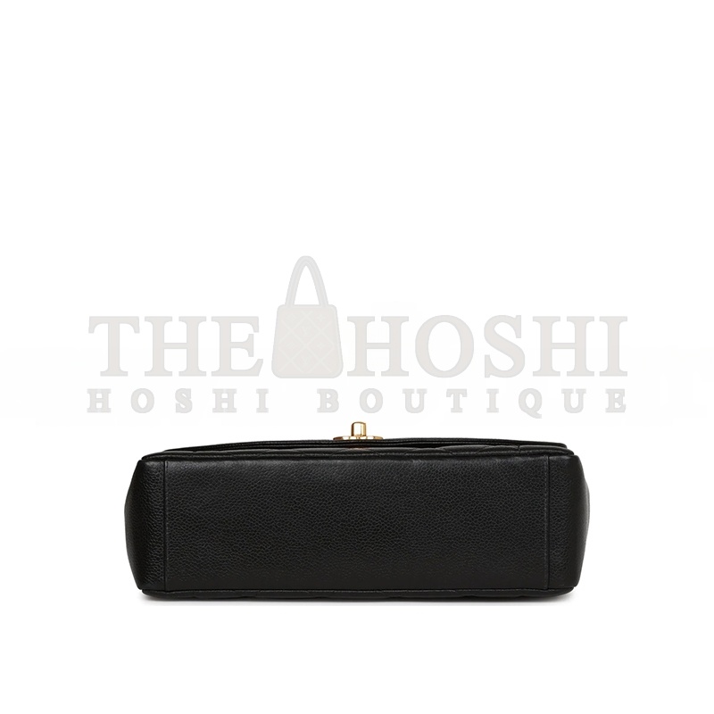 Ch**el MEDIUM DIANA FLAP BAG BLACK CAVIAR GOLD HARDWARE A2221 (22.5*14*7cm) Master Quality